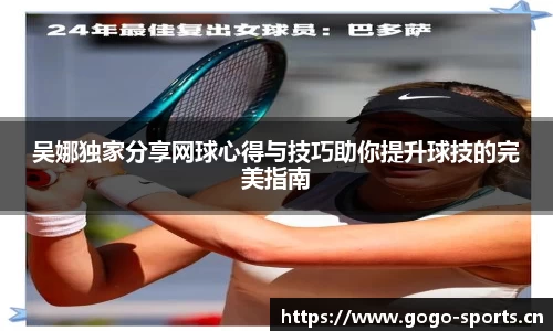 吴娜独家分享网球心得与技巧助你提升球技的完美指南